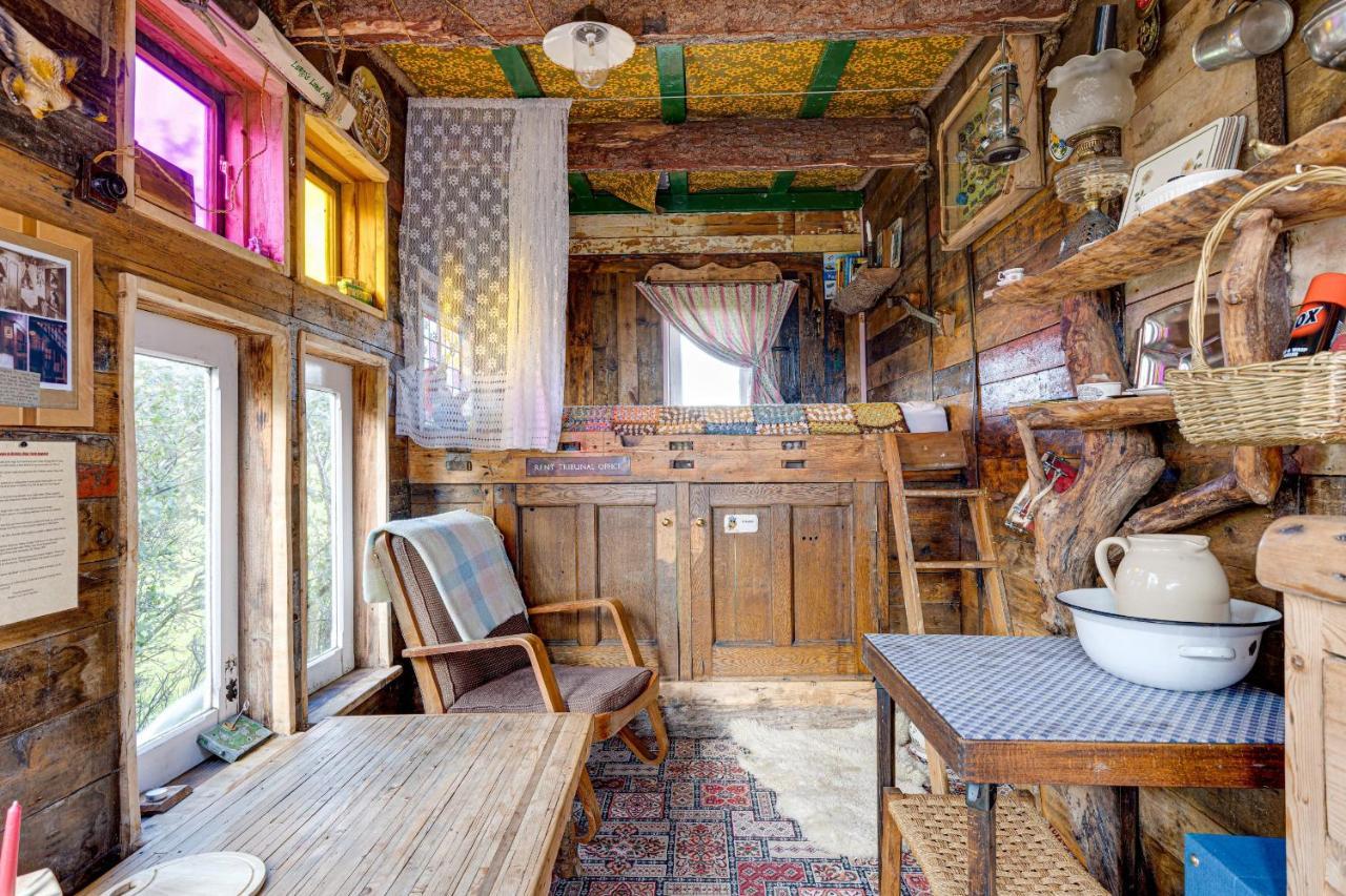 2X Double Bed - Glamping Wagon Dalby Forest Скарбъро Екстериор снимка