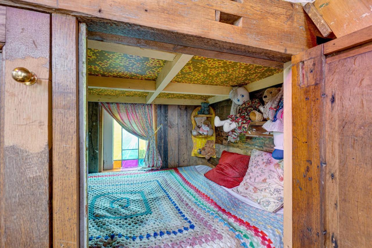 2X Double Bed - Glamping Wagon Dalby Forest Скарбъро Екстериор снимка
