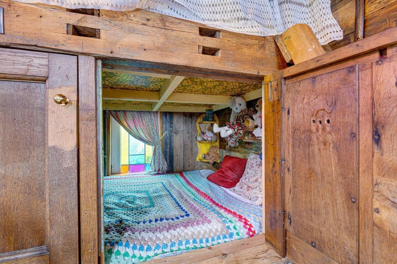 2X Double Bed - Glamping Wagon Dalby Forest Скарбъро Екстериор снимка